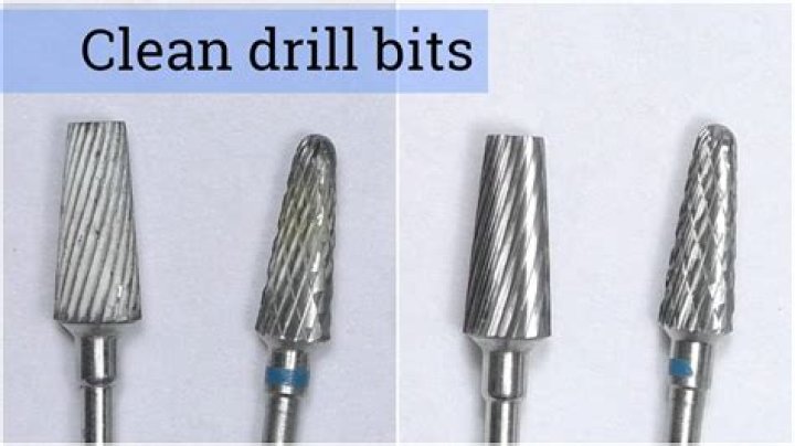 How to clean drill bits