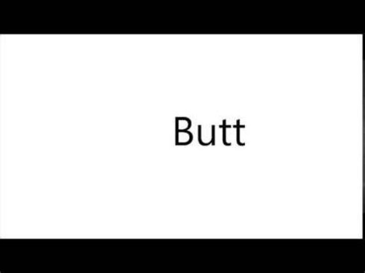 How to pronounce butt